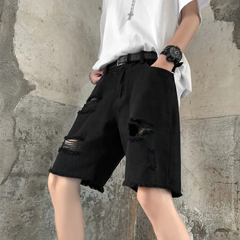 CORNILOT Denim Shorts Unisex-3