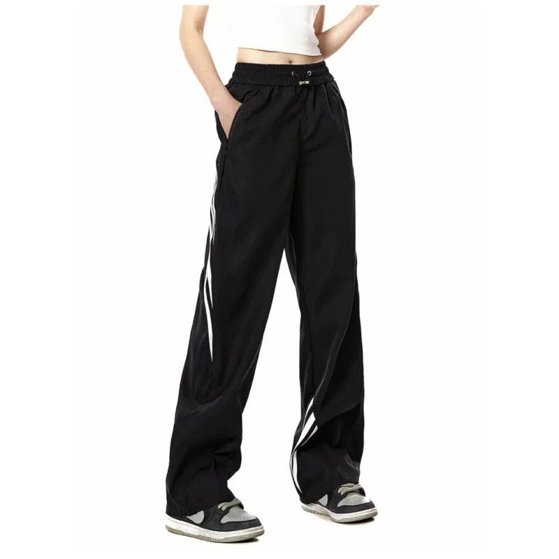 CORNILOT Casual Pants Unisex Black-3