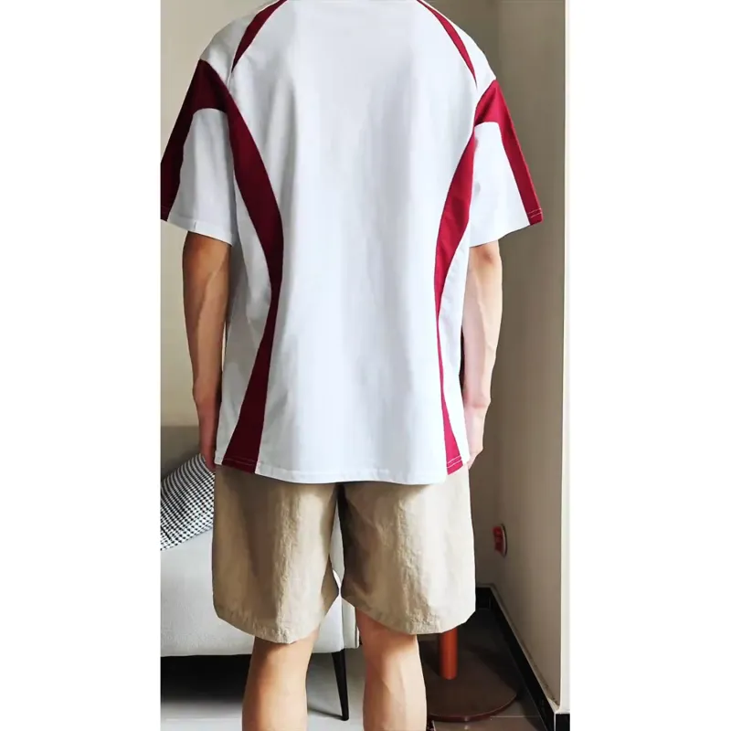 CORNILOT T Shirts Unisex Zap Red-4
