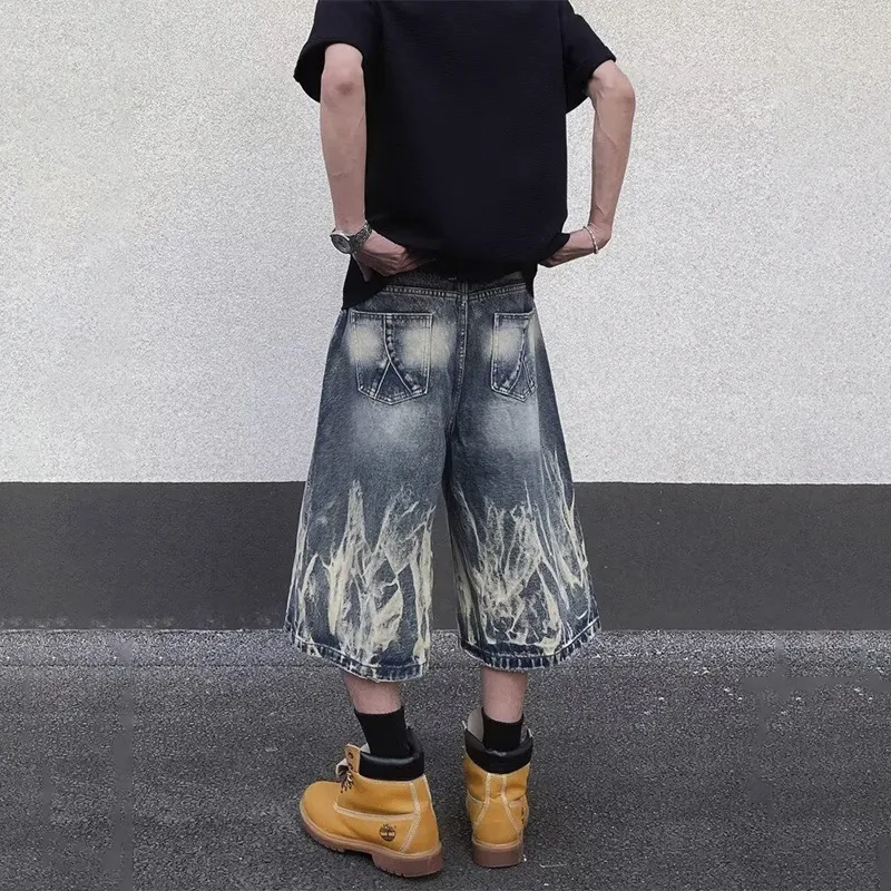 CORNILOT Denim Shorts Unisex Blue-3