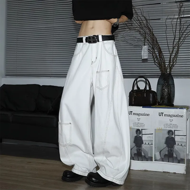 CORNILOT Jeans Unisex White-4