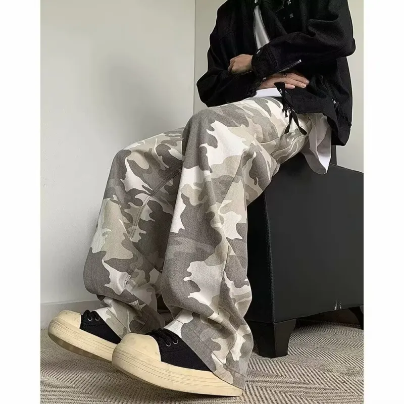 CORNILOT Jeans Unisex Gray White-5