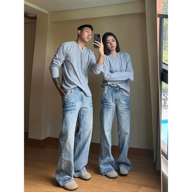 CORNILOT Jeans Unisex Blue-2