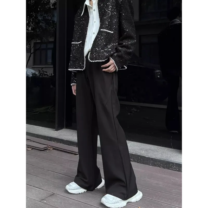 CORNILOT Suit Trousers Unisex Black-3