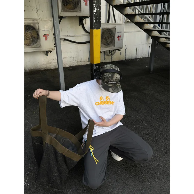 CORNILOT Cargo Pants Unisex Gray-2