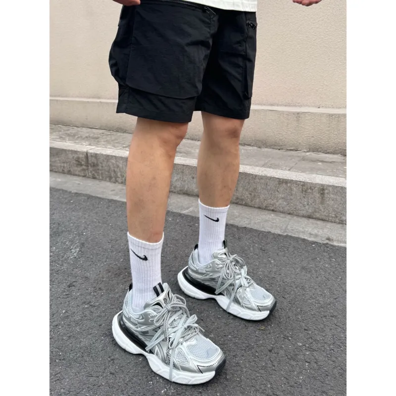 CORNILOT Cargo Shorts Unisex Black-7