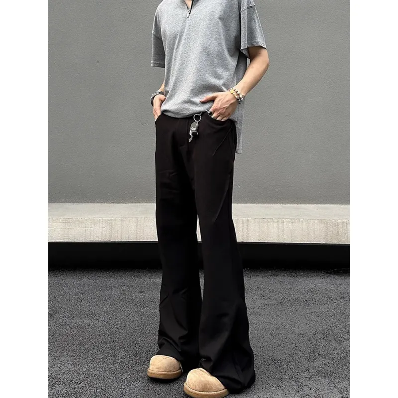CORNILOT Casual Pants Unisex Black-1