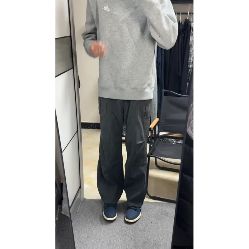 CORNILOT Cargo Pants Unisex Gray-2