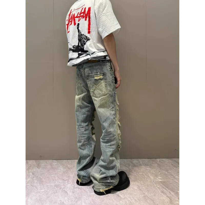 CORNILOT Jeans Unisex Vintage Blue-1