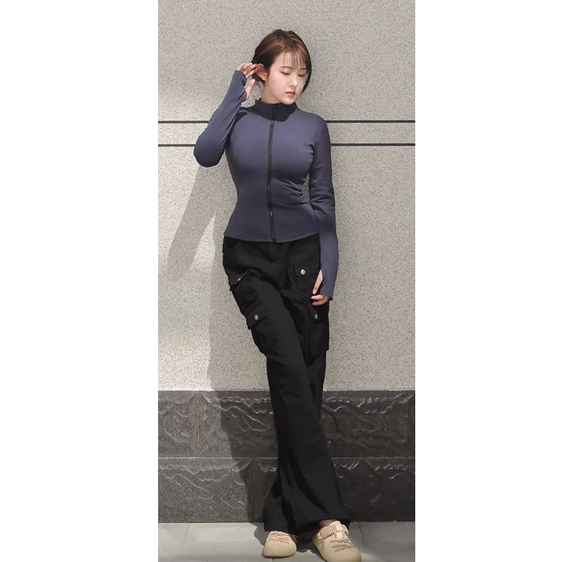CORNILOT Cargo Pants Unisex Black-2