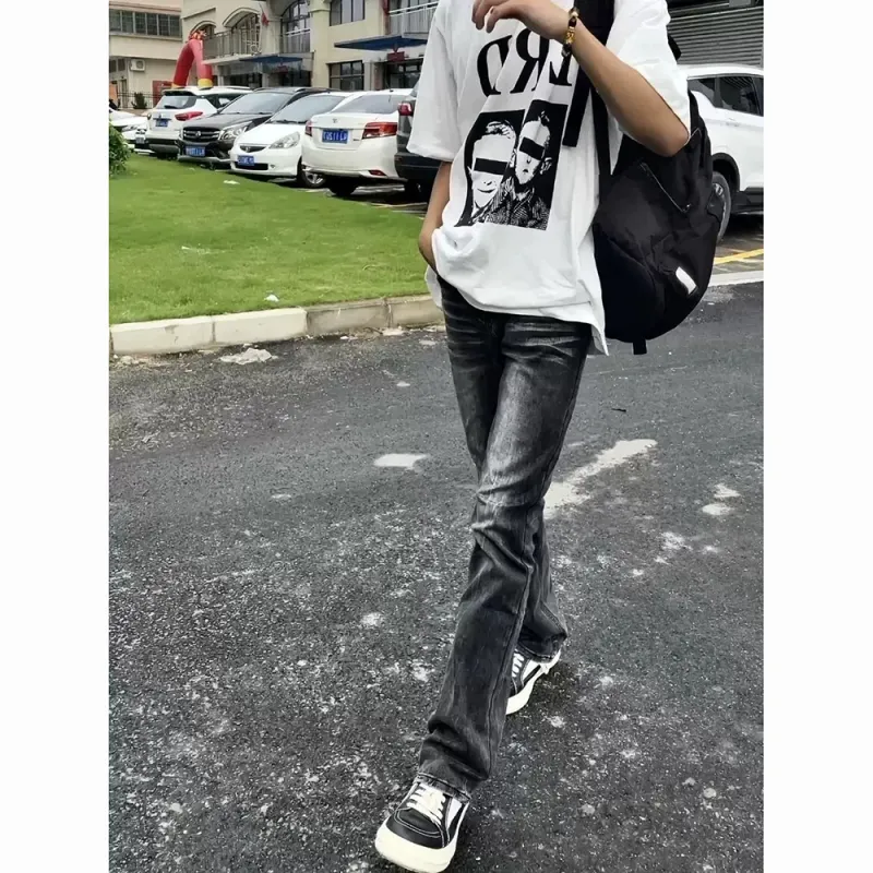 CORNILOT Jeans Unisex Black Gray Color-3