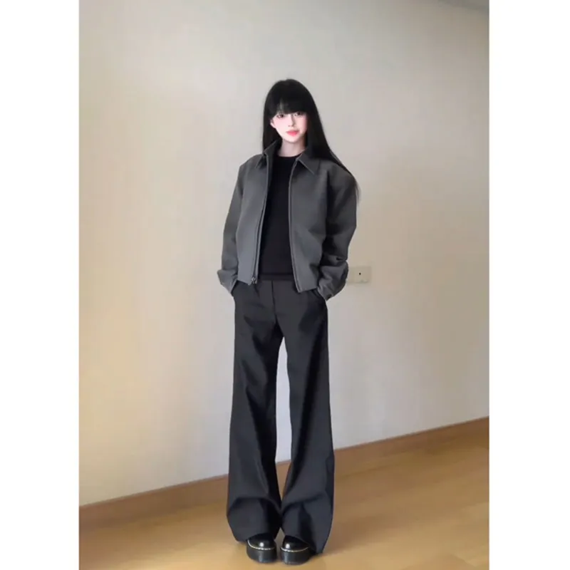 CORNILOT Suit Trousers Unisex Black-4