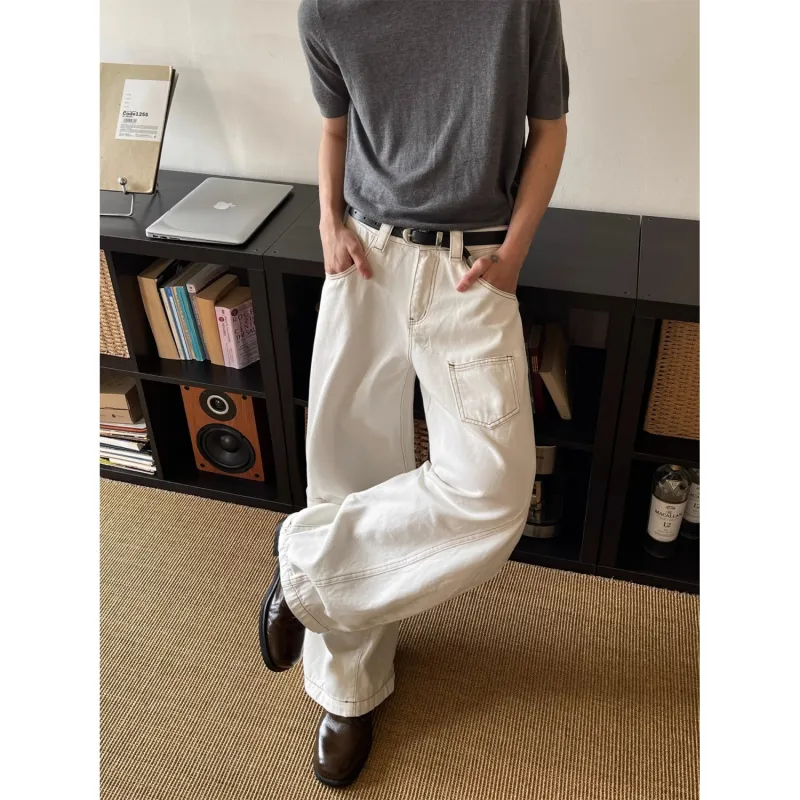 CORNILOT Jeans Unisex White-2