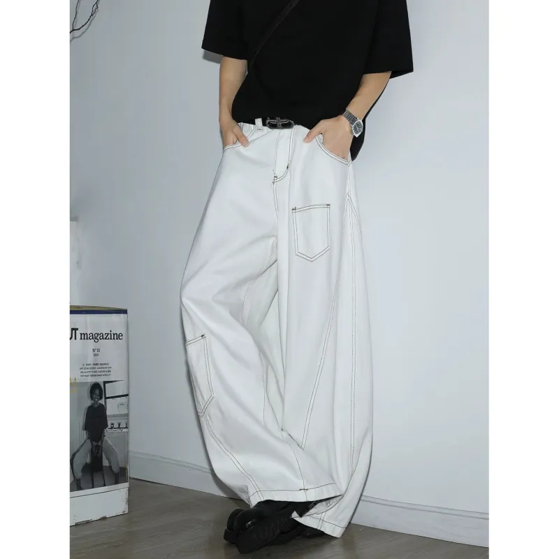 CORNILOT Jeans Unisex White-2