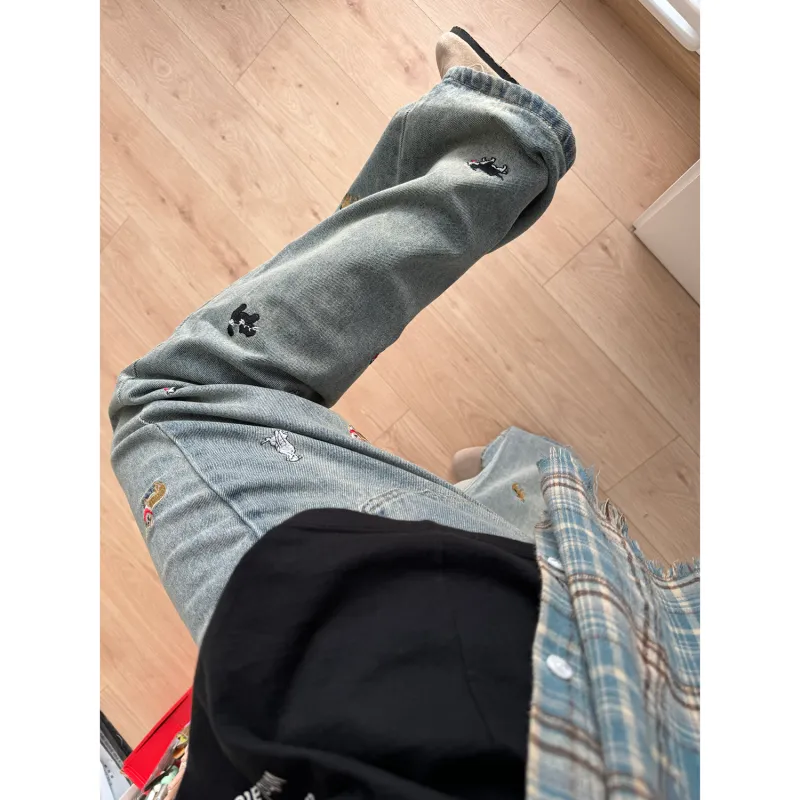 CORNILOT Jeans Unisex Vintage Blue-4