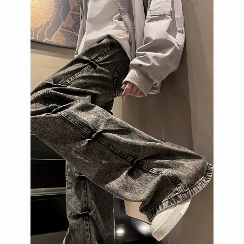 CORNILOT Jeans Unisex Black Gray Color-4