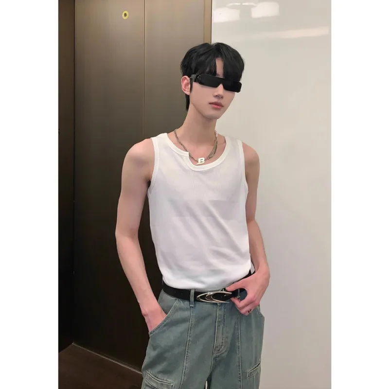 CORNILOT Tank Tops Men-3