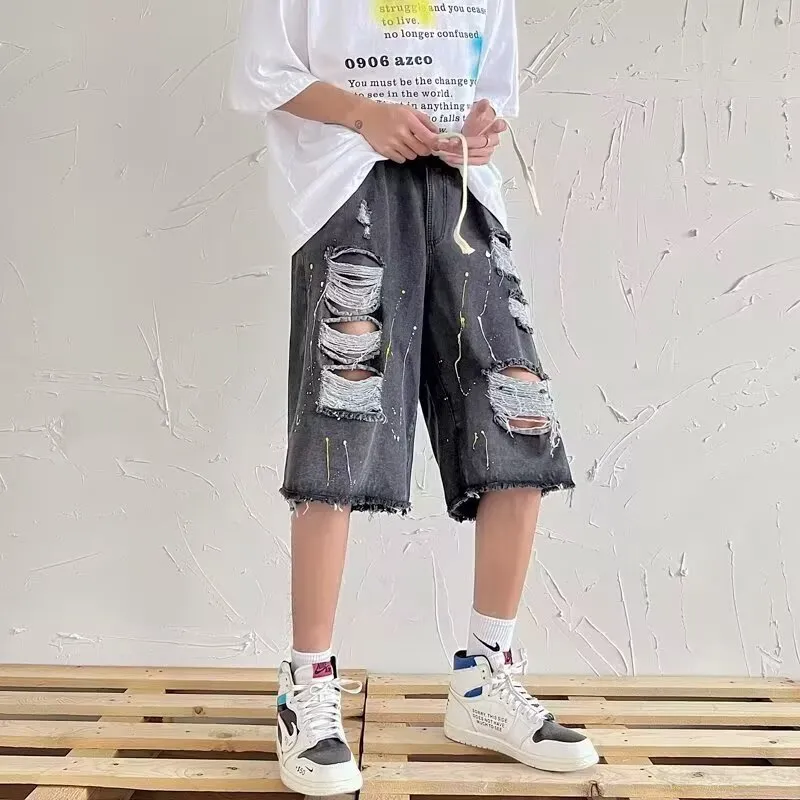 CORNILOT Denim Shorts Unisex-4