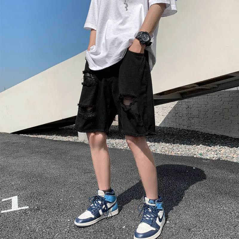 CORNILOT Denim Shorts Unisex-4