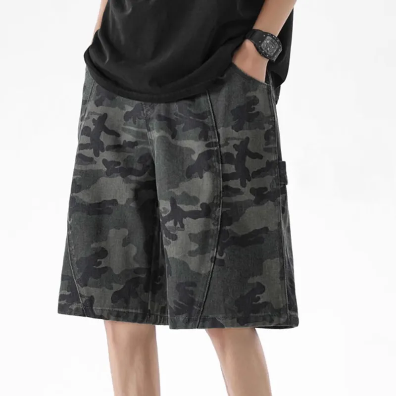 CORNILOT Cargo Shorts Unisex Camouflage-2