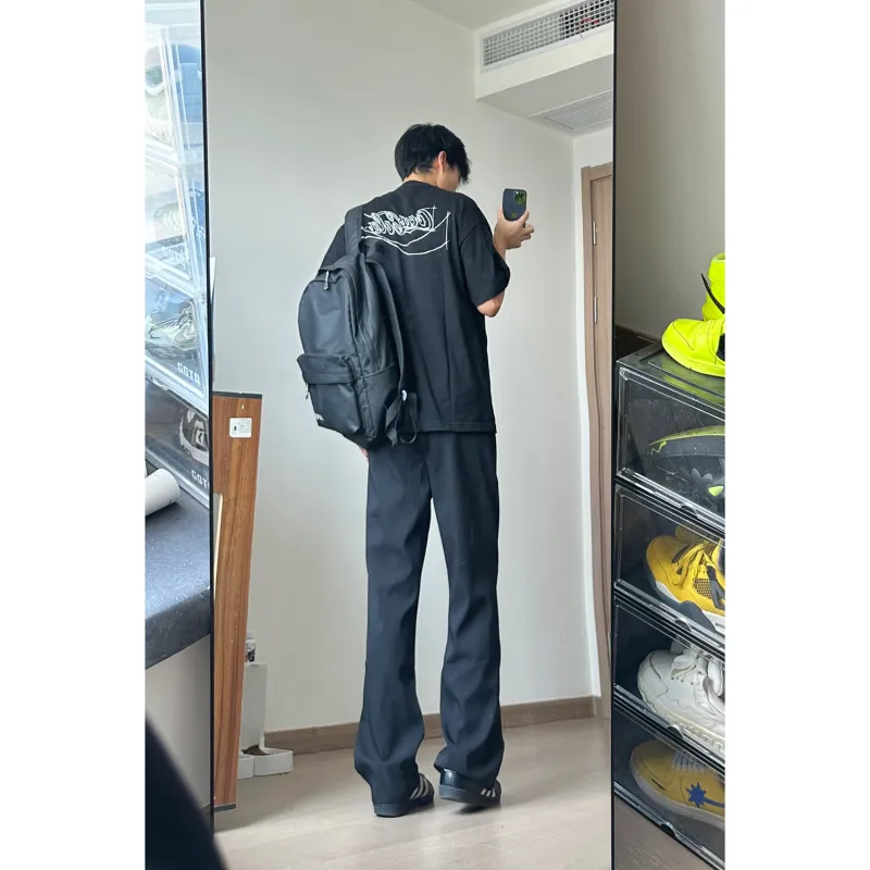 CORNILOT Suit Trousers Unisex Black-1