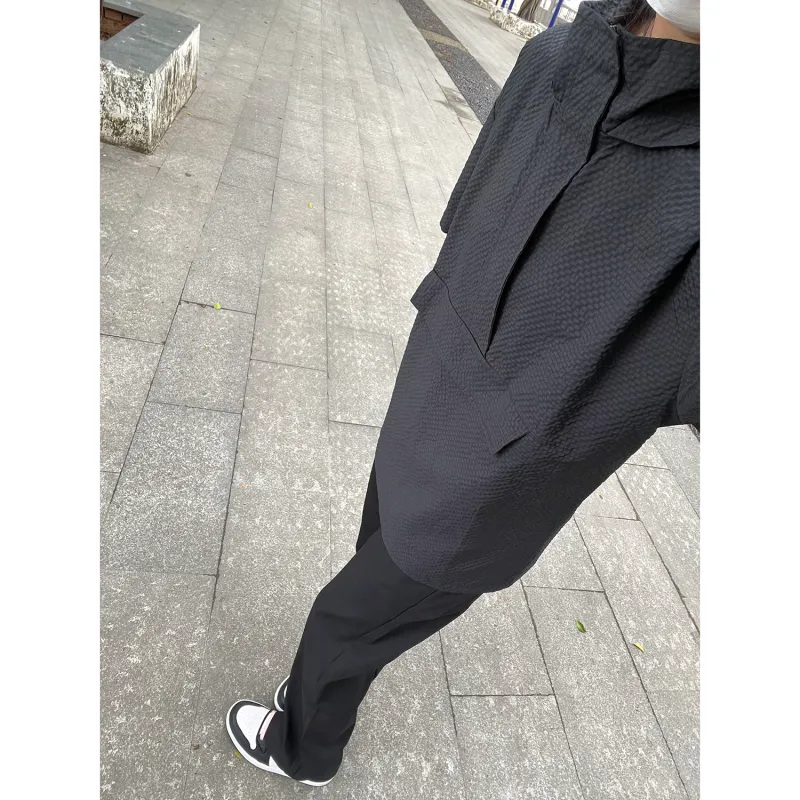 CORNILOT Suit Trousers Unisex Black-3