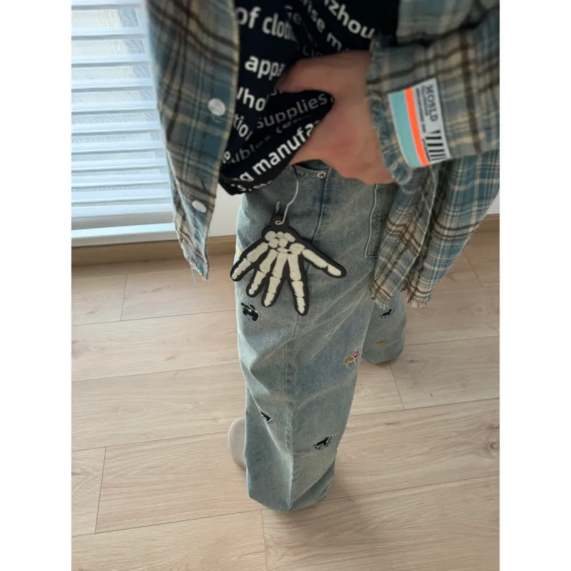 CORNILOT Jeans Unisex Vintage Blue-3