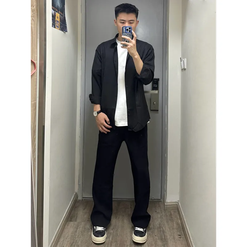 CORNILOT Suit Trousers Unisex Black-1