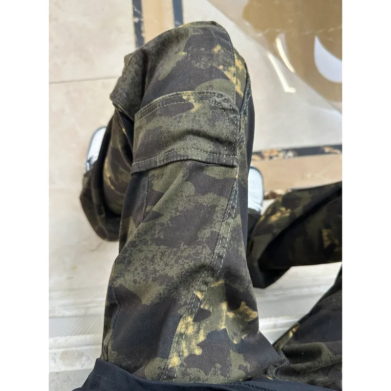 CORNILOT Cargo Pants Unisex Camouflage-3