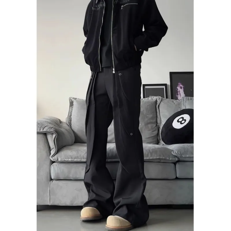 CORNILOT Cargo Pants Unisex Black-4