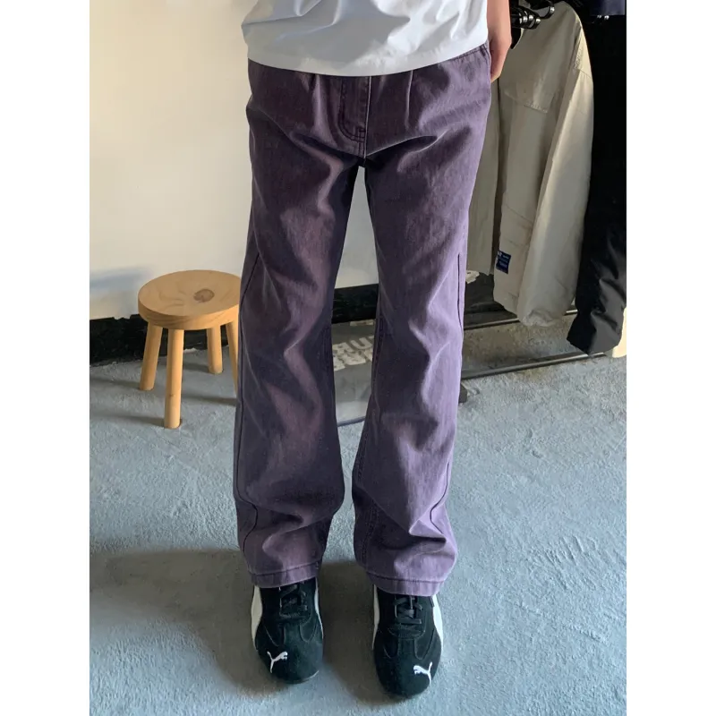 CORNILOT Jeans Unisex Purple-1