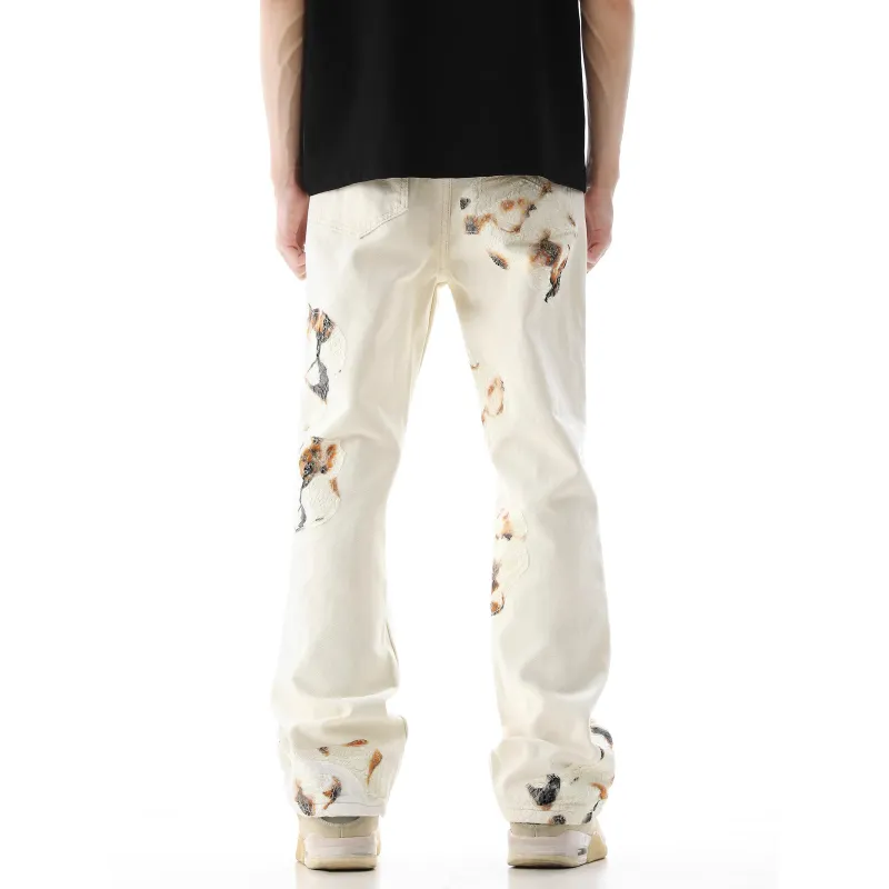 CORNILOT Jeans Unisex White-4