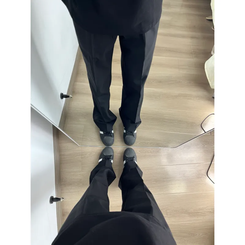 CORNILOT Suit Trousers Unisex Black-6