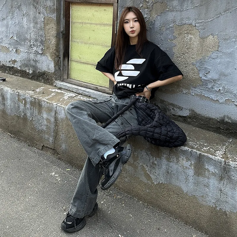 CORNILOT Cargo Pants Unisex Gray-2