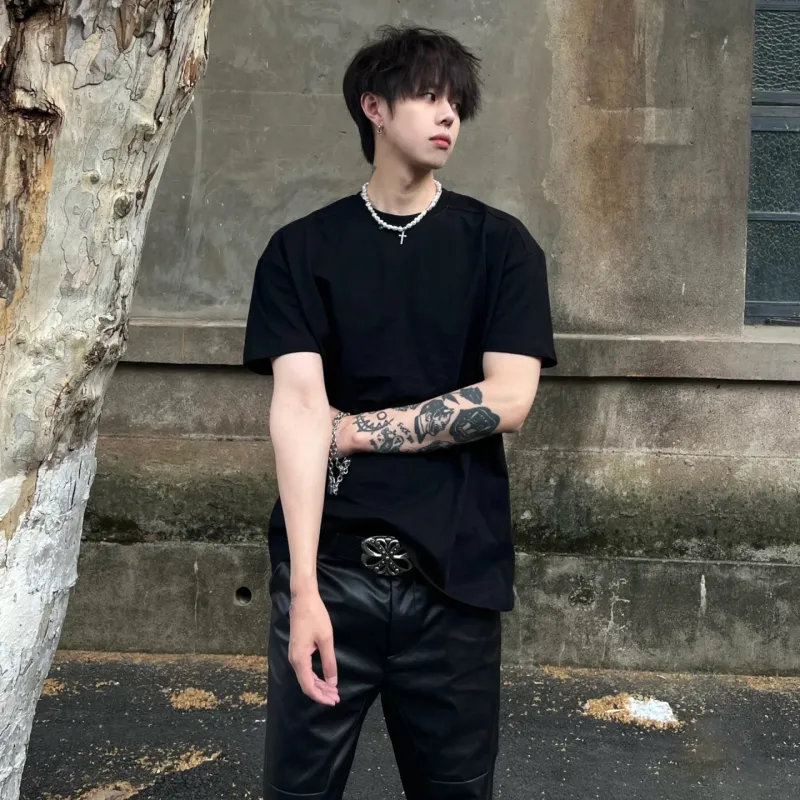 CORNILOT T Shirts Unisex Black-1