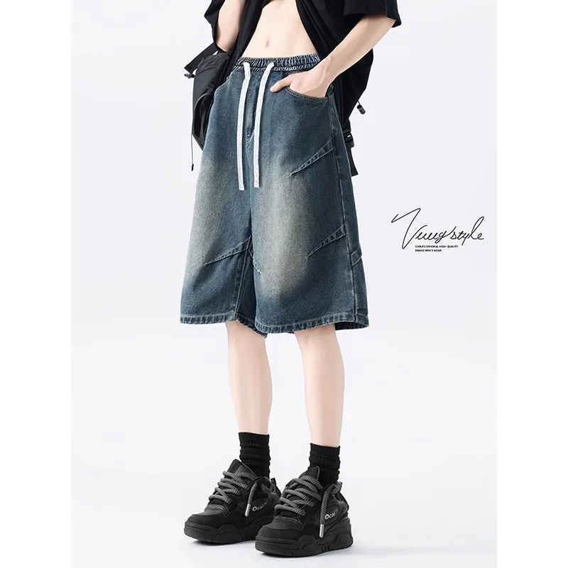 CORNILOT Denim Shorts Unisex-3