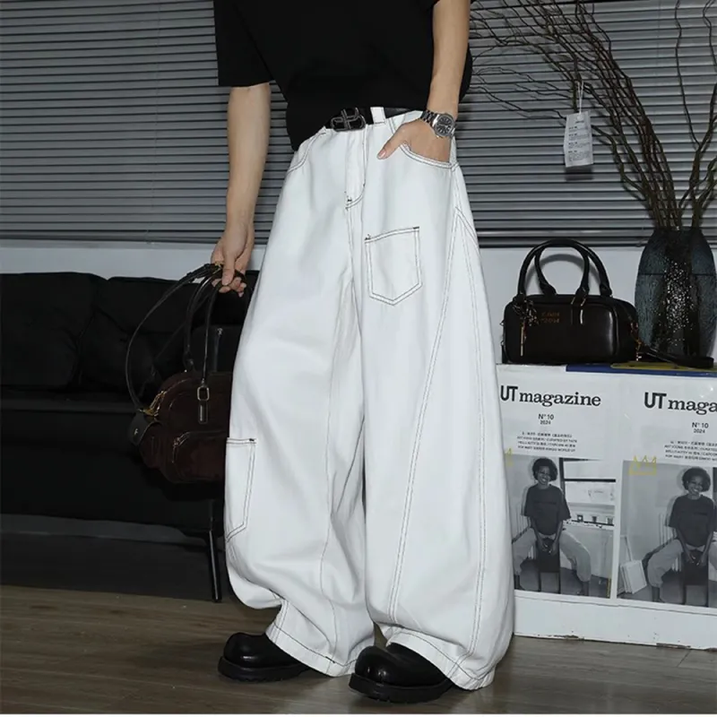 CORNILOT Jeans Unisex White-5