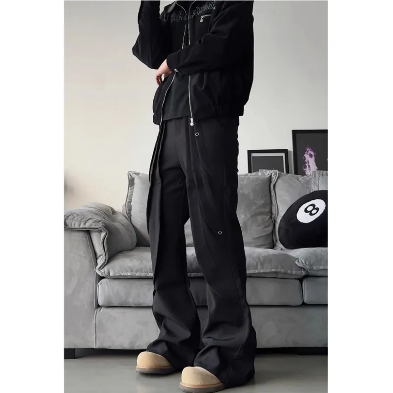 CORNILOT Cargo Pants Unisex Black-2