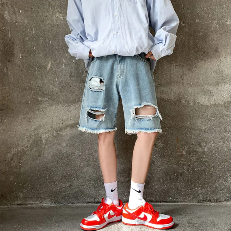 CORNILOT Denim Shorts Unisex-8