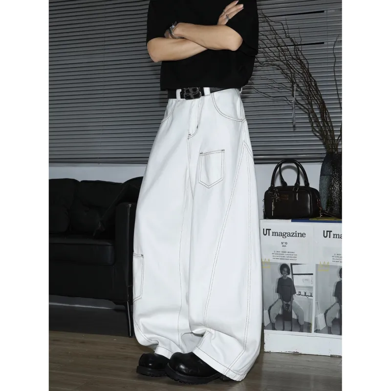 CORNILOT Jeans Unisex White-1