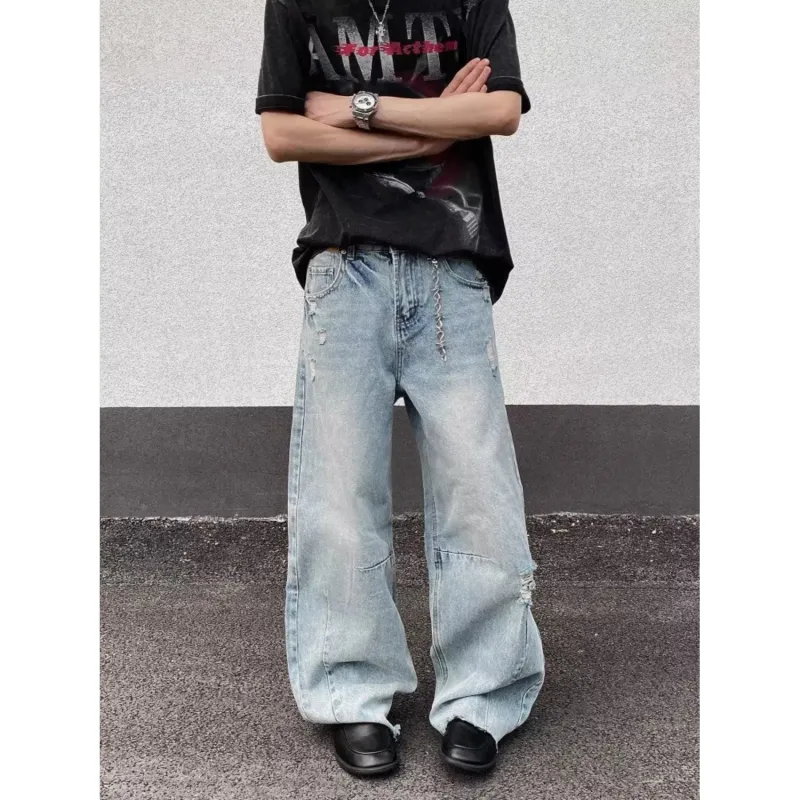 CORNILOT Jeans Unisex Light Blue-3
