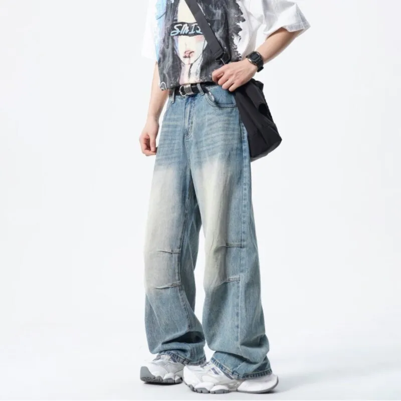 CORNILOT Jeans Unisex Vintage Blue-1