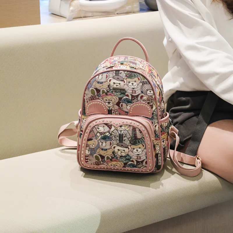 North Pack PU Backpack Women's Multicolor-9