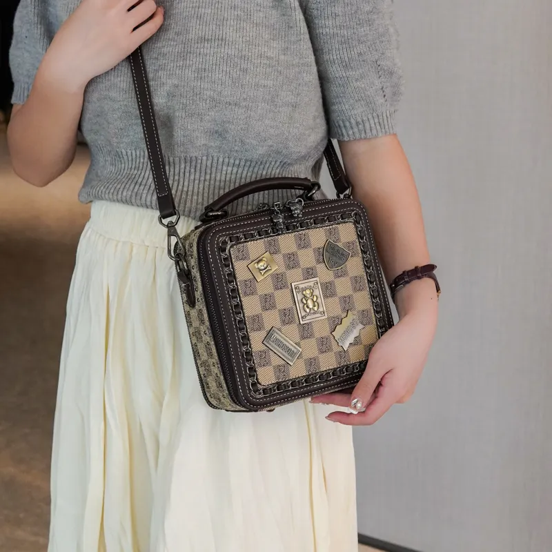 North Pack PU Shoulder Bag, Crossbody Bag, Handbag Women's Multicolor-2