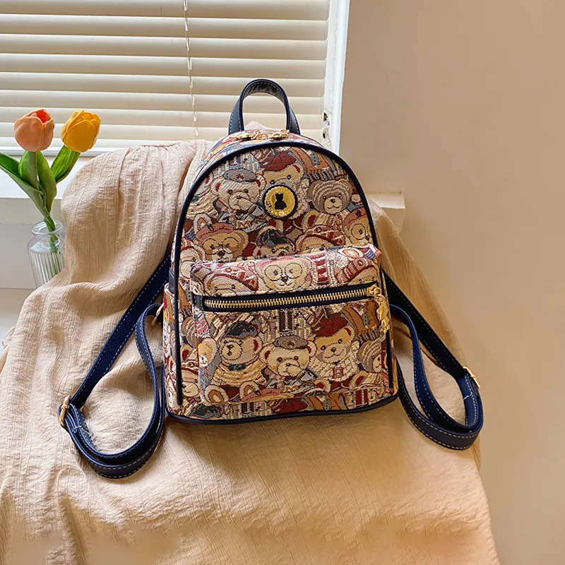 North Pack PU Backpack Women's Multicolor-11