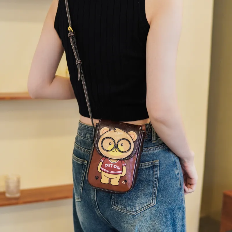 North Pack PU Cell Phone Pouch Women's Multicolor-7