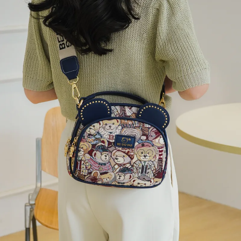 North Pack PU Shoulder Bag, Crossbody Bag, Handbag Women's Multicolor-9