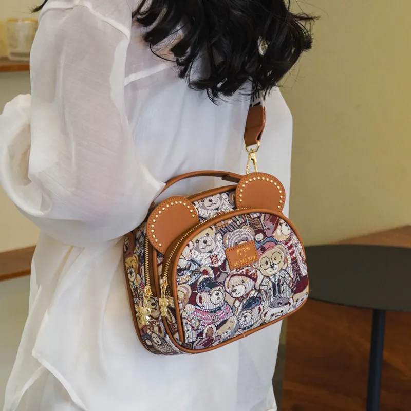 North Pack PU Shoulder Bag, Crossbody Bag, Handbag Women's Multicolor-3