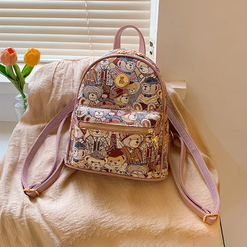 North Pack PU Backpack Women's Multicolor-1