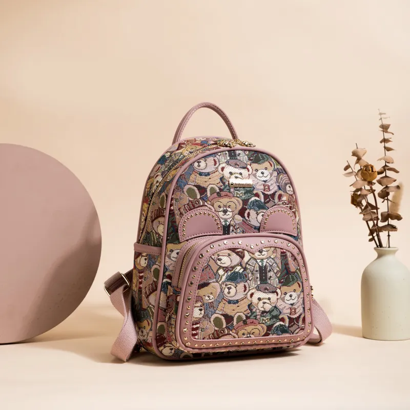 North Pack PU Backpack Women's Multicolor-7